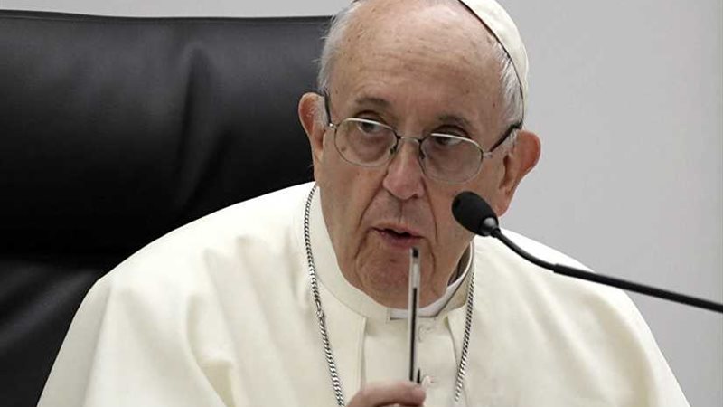 بابا الفاتيكان يتعهد