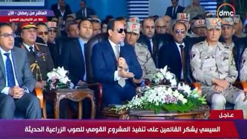 الرئيس السيسي يشكر