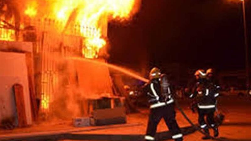 هيئة البترول: حريق