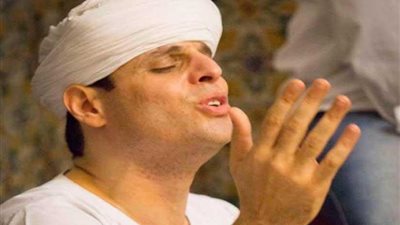 الشيخ محمود التهامى يحيي مولد الإمام الحسين