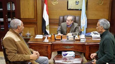 محافظ كفر الشيخ بحث سبل التعاون مع هيئة البحوث الزراعية