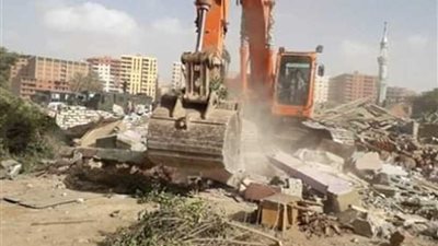 إزالة 221 حالة تعد على الأراضي الزراعية بالدقهلية