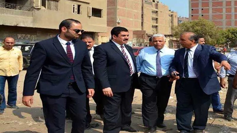 محافظ القليوبية خلال