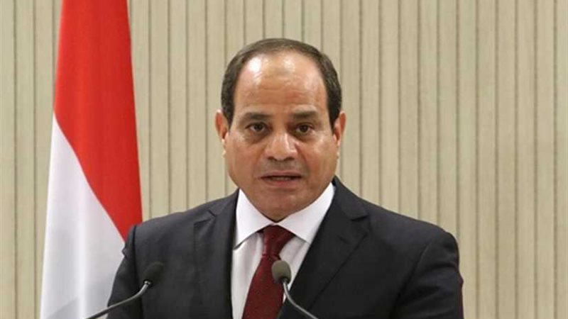 السيسي يرسل برقيات
