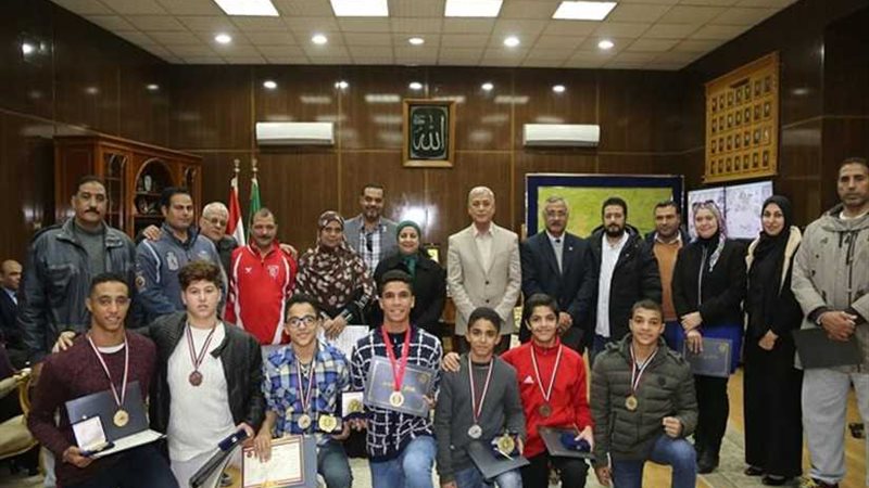 المنوفية تكرم الرياضيين