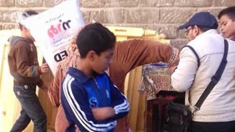 مساعدات لمتضرري نكبة