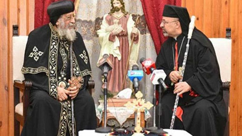 البابا تواضروس يهنئ