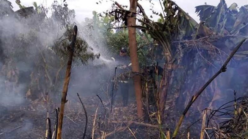 السيطرة على حريق