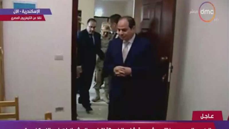 الرئيس السيسي يتفقد