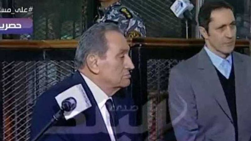 مبارك يردع البلتاجي