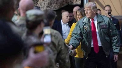 ترامب يغادر العراق.. وإلغاء اجتماعه مع عبدالمهدي