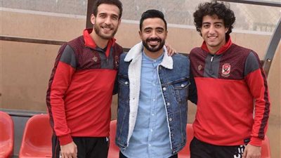 محمود وحيد يظهر في الأهلي لأول مرة