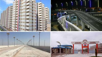 نهضة عمرانية وصناعية وبنية تحتية بـ