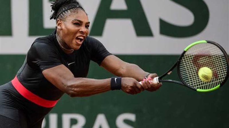 سيرينا ويليامز سعيدة