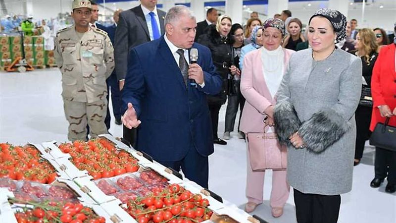 قرينة الرئيس تتفقد