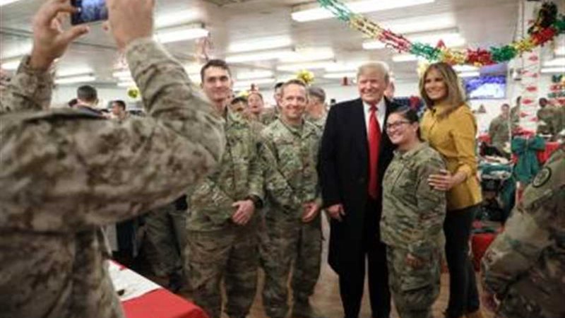 ترامب يشيد فور عودته