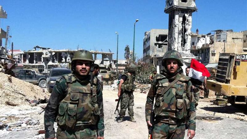 الجيش السوري يرد