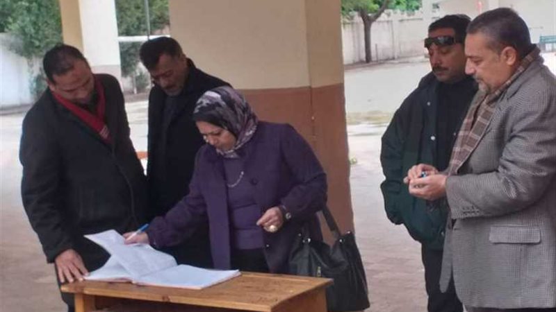 بدء امتحانات الفصل