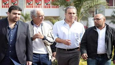 لاسارتي يجتمع مع جهازه المعاون قبل مران الأهلي