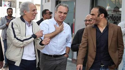 لاسارتي يصل الأهلي للاجتماع بالجهاز المعاون