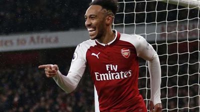 «أوباميانج» رأس حربة أرسنال أمام ليفربول في الدوري الانجليزي