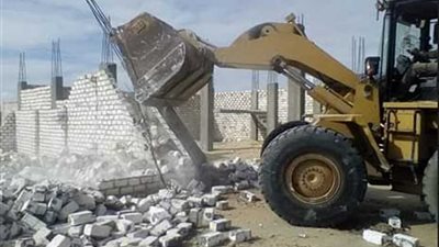 إزالة 45 حالة تعدٍ على الأراضى الزراعية بالبحيرة