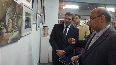 افتتاح معرض سوق الفنون لشباب المبدعين بـــ