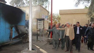 لجنة لمراجعة تشغيل محرقة النفايات الطبية بكفر عشما