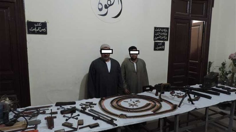 ضبط ورشة لتصنيع الأسلحة