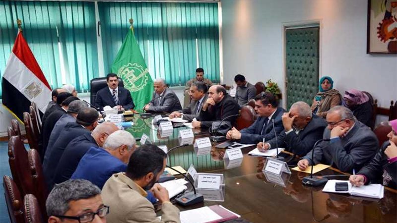 محافظ القليوبية يناقش