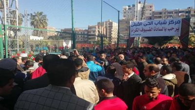 وزير الشباب والرياضة ومحافظ المنوفية يفتتحان ملعب أكليريك