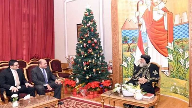 البابا تواضروس يستقبل
