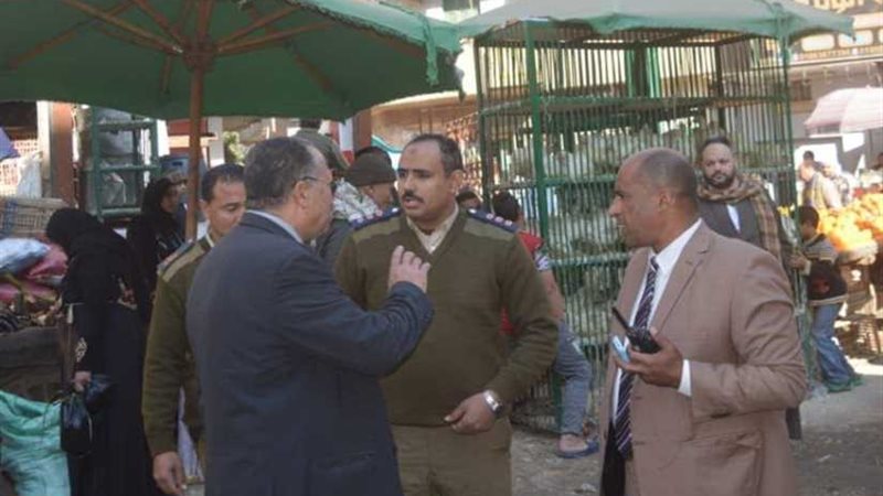 تحرير 113 محضر إشغال