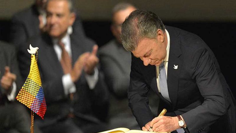 الرئيس الكولومبي