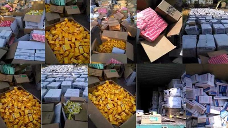 إحباط تهريب حاوية