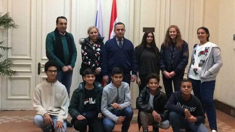 مشاركة أطفال مصر