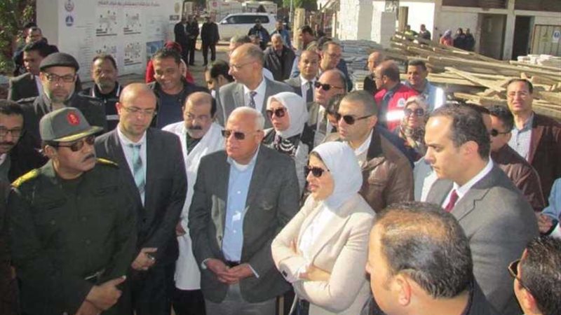 وزيرة الصحة تتفقد