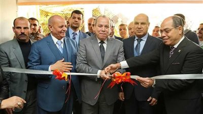 مساعد وزير المالية يفتتح وحدة التدريب بمديرية 
