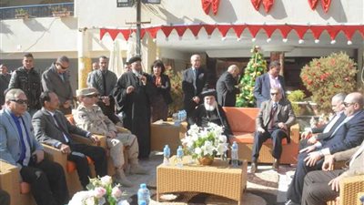 محافظ المنيا يقدم التهنئة للإخوة الأقباط بمناسبة أعياد الميلاد المجيدة
