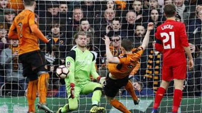 ليفربول يودع كأس الإتحاد الإنجليزي بالخسارة أمام ولفرهامبتون 1/2