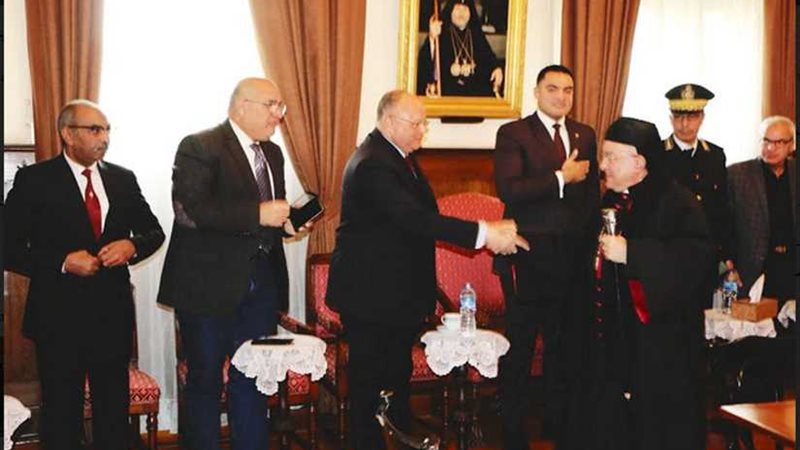 عبد العال يشارك الأرمن