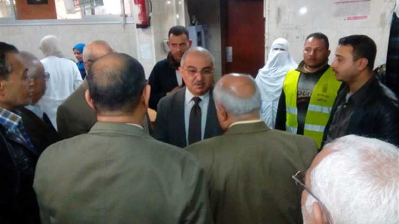 الجمال يتفقد الاستقبال