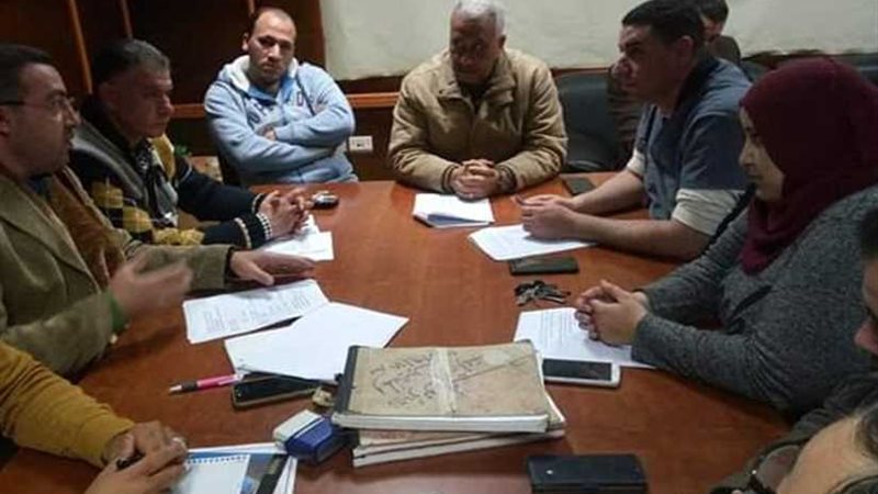 رئيس مركز نبروه يناقش