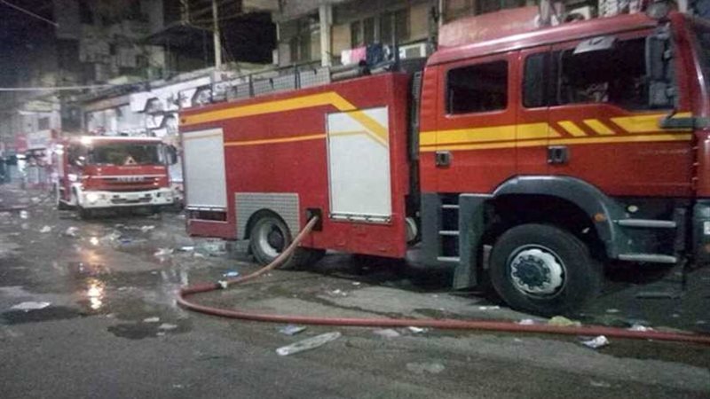 بسبب الرياح.. احتراق