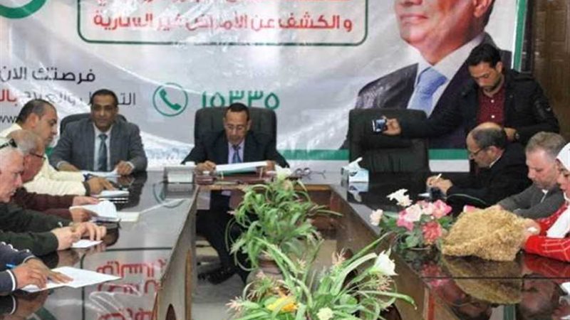 فحص 3562 فردا في