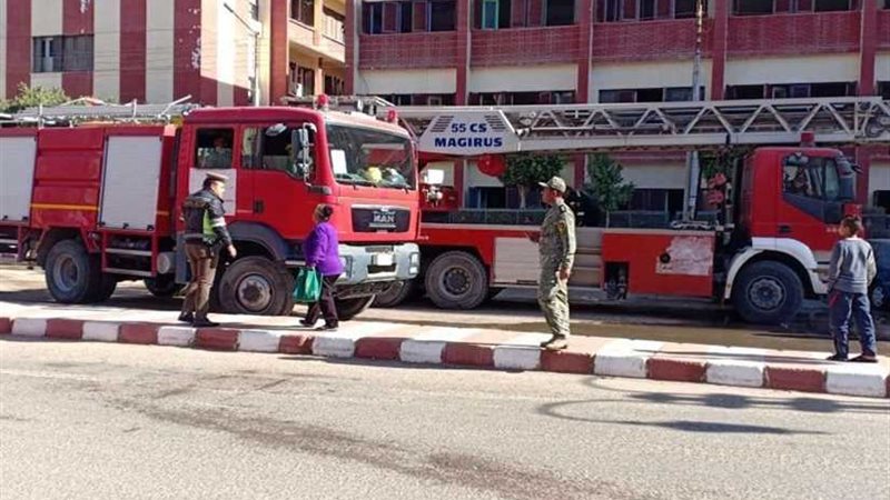 إصابة ١٠ بالاختناق