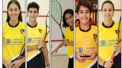 أبطال دجلة يحتلون بطولة إنجلترا للإسكواش