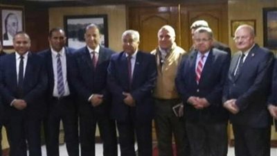 متابعة أعمال خفض منسوب المياه الجوفية في أسوان