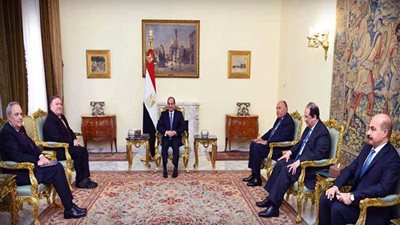 وزير الخارجية الأمريكي يشيد بجهود الرئيس السيسي في مواجهة التطرف