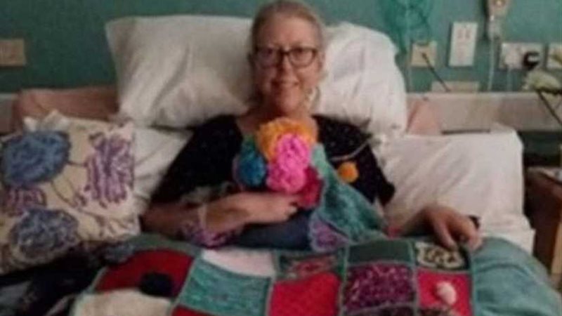 قبل وفاتها..رسالة